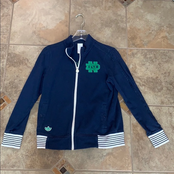 adidas Jackets & Blazers - Adidas Notre Dame zip up sweatshirt jacket adidas Jackets & Blazers - Adidas Notre Dame zip up sweatshirt jacket